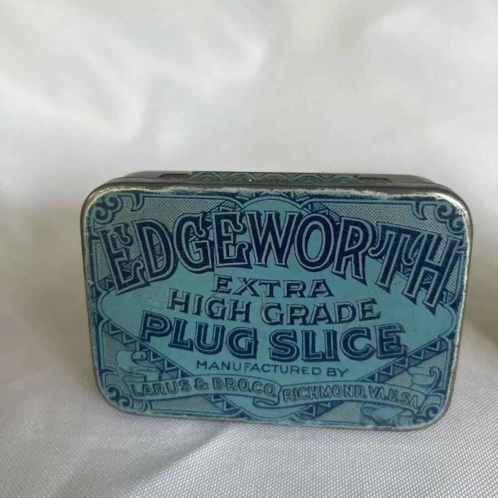 Lot of 2 Vintage Tobacco Tins Edgeworth & John Middleton Advertising USA